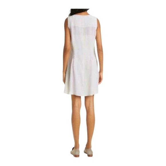 Club Monaco Sleeveless 100% Silk Watercolor dress - Picture 2 of 10